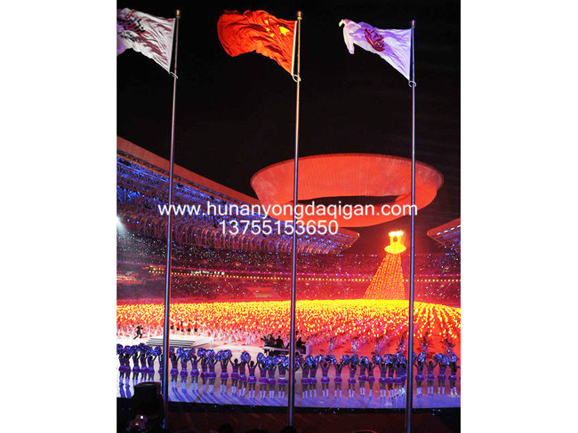 第11屆山東全運(yùn)會(huì)開(kāi)幕式旗桿